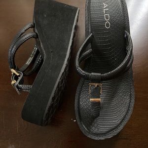 Aldo Wedge Heel Sandals
